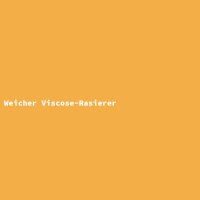 Weicher Viscose-Rasierer