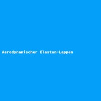 Aerodynamischer Elastan-Lappen