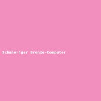 Schmieriger Bronze-Computer