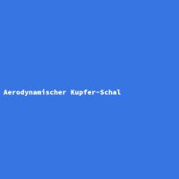 Aerodynamischer Kupfer-Schal