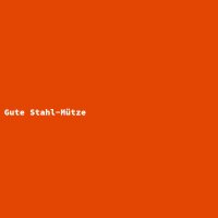 Gute Stahl-Mütze