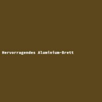Hervorragendes Aluminium-Brett