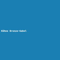 Kühne Bronze-Gabel