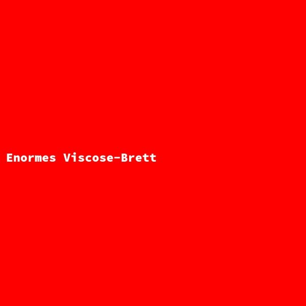 Enormes Viscose-Brett