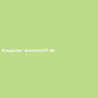 Eleganter Kunststoff-BH