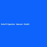 Intelligenter Wasser-Stuhl