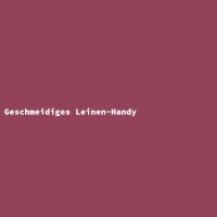 Geschmeidiges Leinen-Handy
