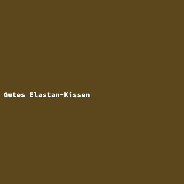 Gutes Elastan-Kissen