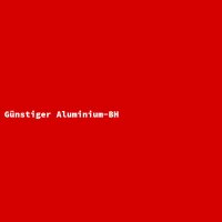 Günstiger Aluminium-BH