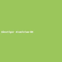 Günstiger Aluminium-BH