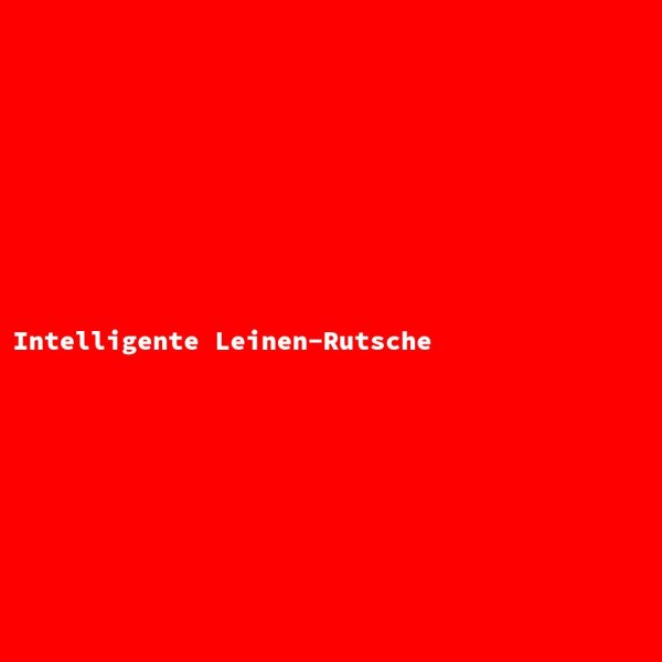 Intelligente Leinen-Rutsche
